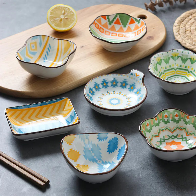 Artistic Ceramic Spice Plate